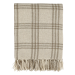 Plaid con frange in cotone...
